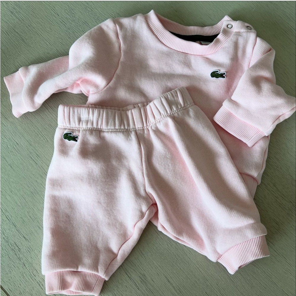 baby lacoste sweatset